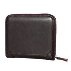 Men's leather-look RFID Wallet – Large-Capacity Zip-Around Card Organiser