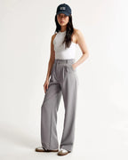 Women's Wide-leg Trousers – Black