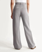 Women's Wide-leg Trousers – Black