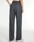 Women's Wide-leg Trousers – Black