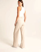 Women's Wide-leg Trousers – Black