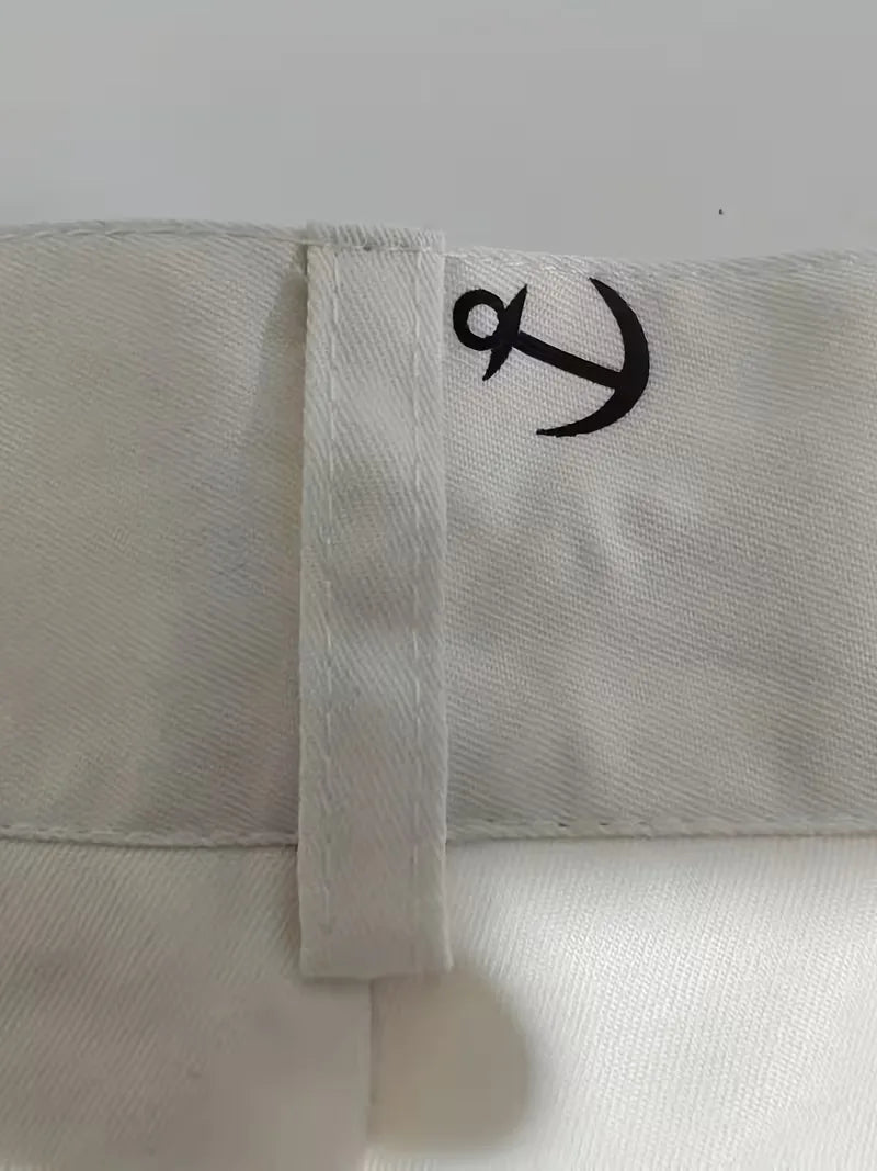Men's Anchor Print Shorts