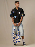 Men's Floral Short Sleeve Shirt