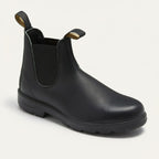 Men's Leather-Look Chelsea Boots – Red Sole Detail