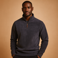 Men's Half-Zip Fleece Pullover – Soft Long-Sleeve Sweatshirt
