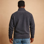 Men's Half-Zip Fleece Pullover – Soft Long-Sleeve Sweatshirt