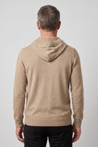 Men's Knitted Hooded Sweater – Drawstring Pullover