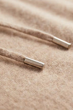 Men's Knitted Hooded Sweater – Drawstring Pullover