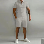 Men's Polo and Shorts Summer Set