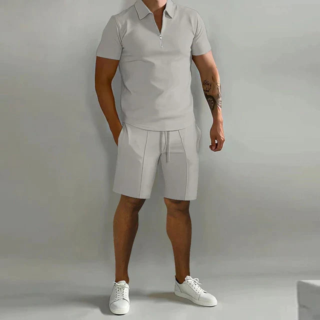 Men's Polo and Shorts Summer Set