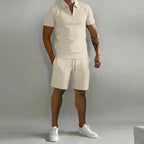 Men's Polo and Shorts Summer Set