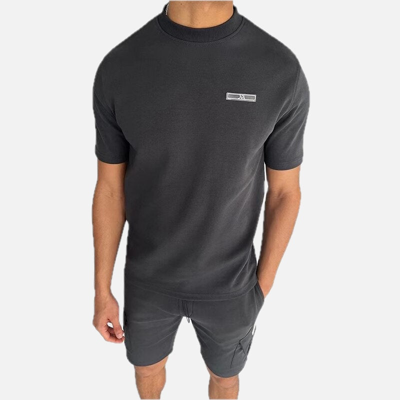 Men's T-Shirt and Shorts Co-Ord Set