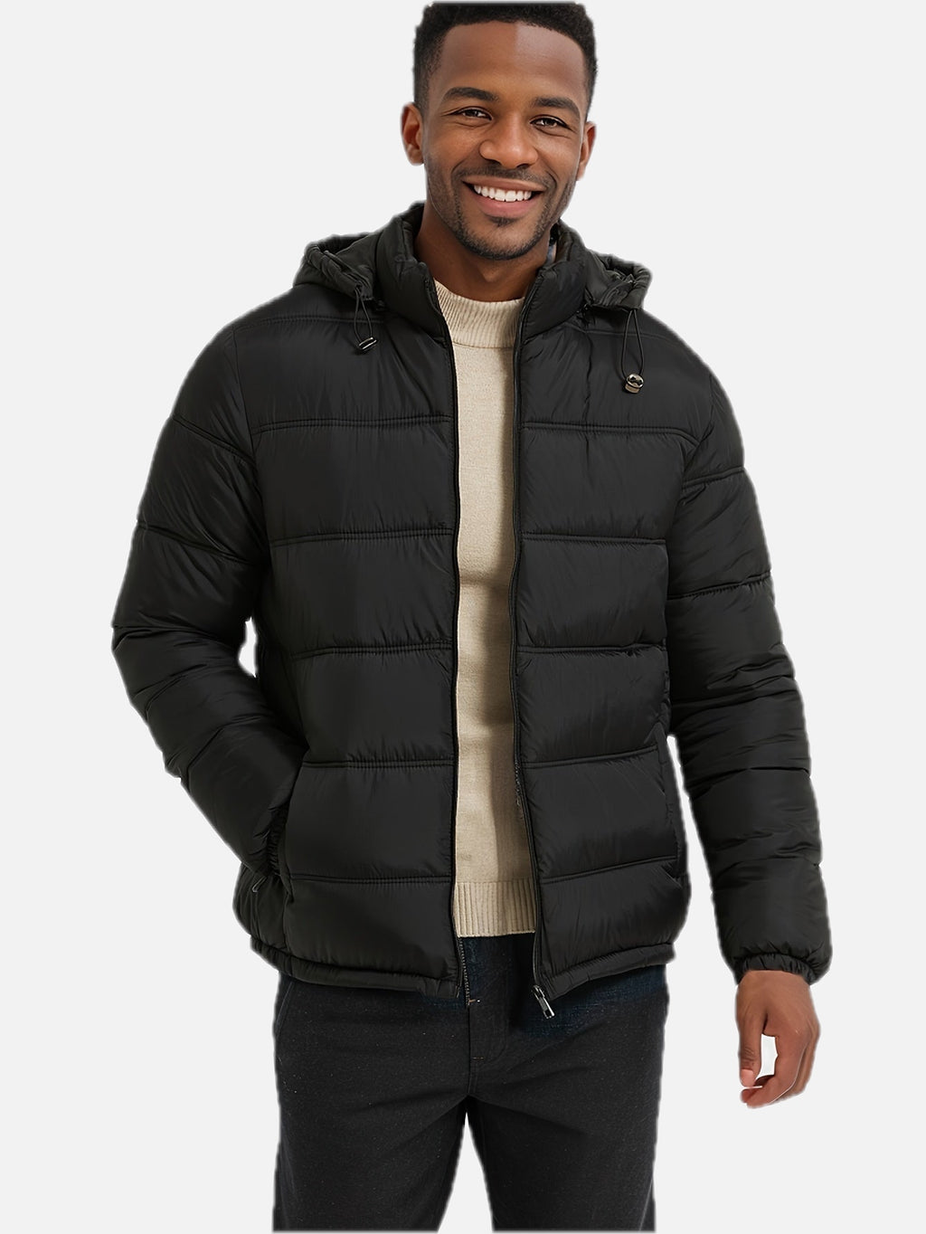 Men's Hooded Puffer Jacket