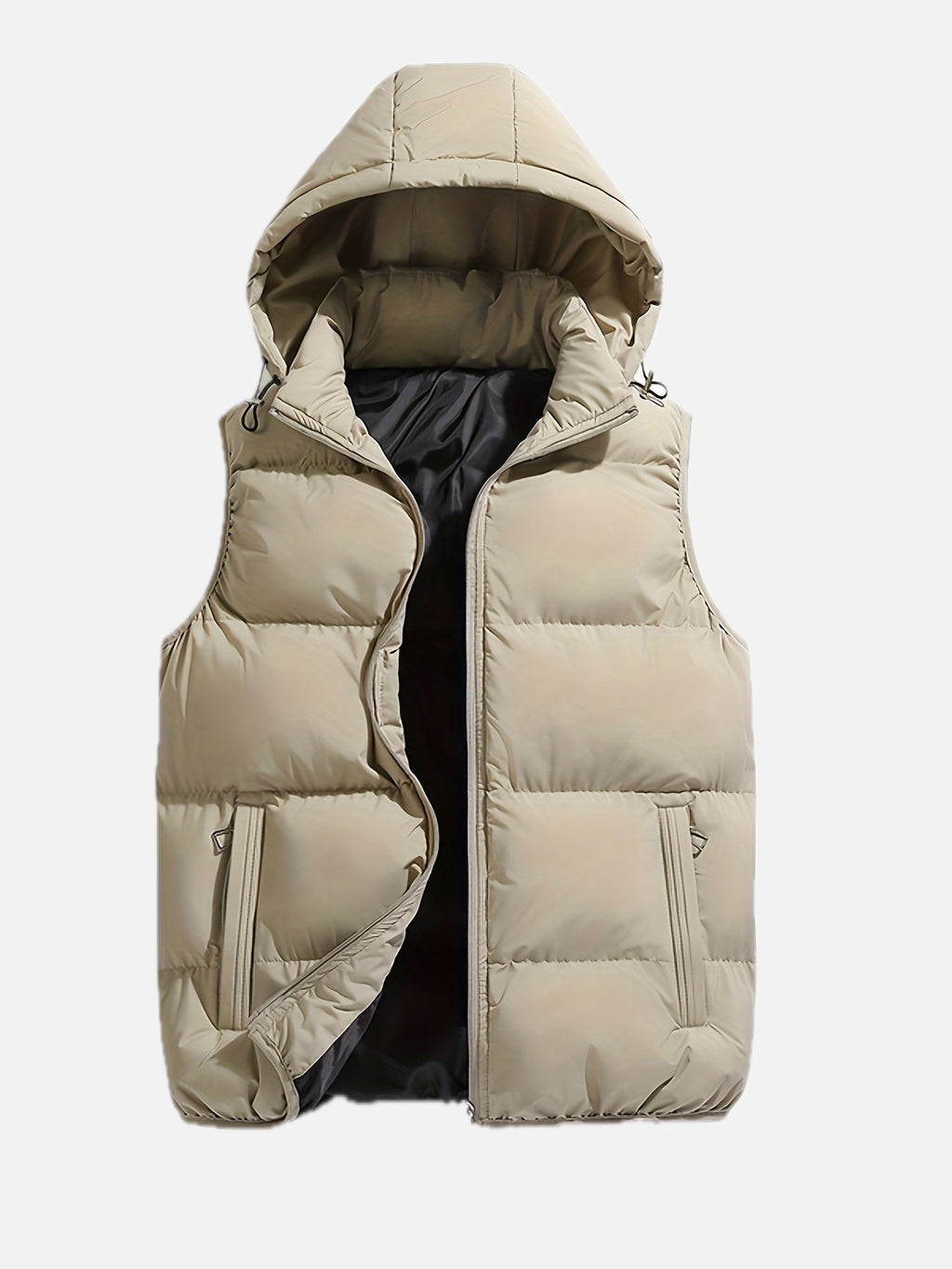 Men's Quilted Gilet with Hood