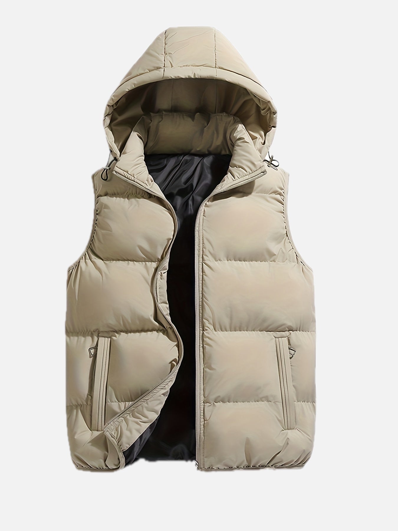 Men's Quilted Gilet with Hood