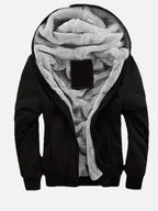 Men's Zip-Through Fleece Jacket with Hood