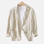 Men's Regular Fit Linen Blazer
