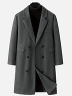 Men's Double-Breasted Winter Coat