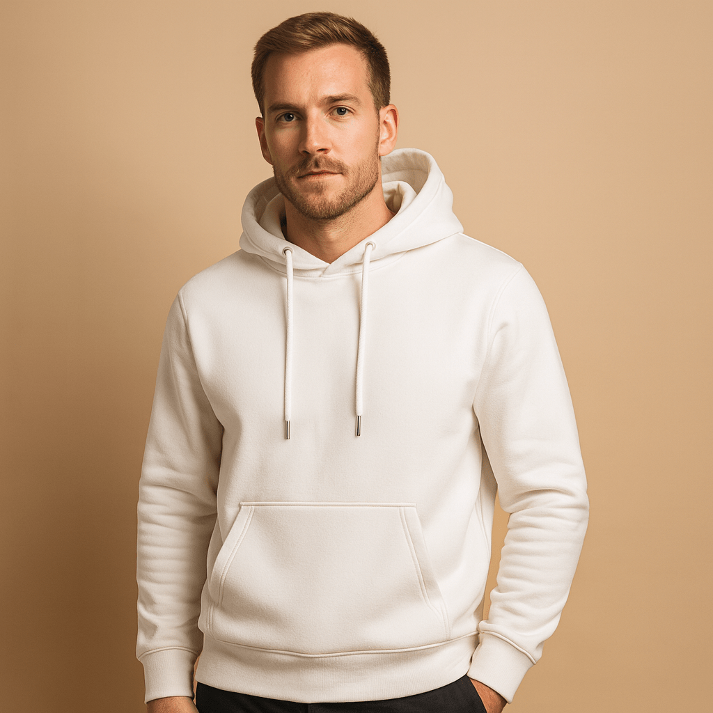 Men's Pullover Hoodie – Drawstring Hooded Sweatshirt