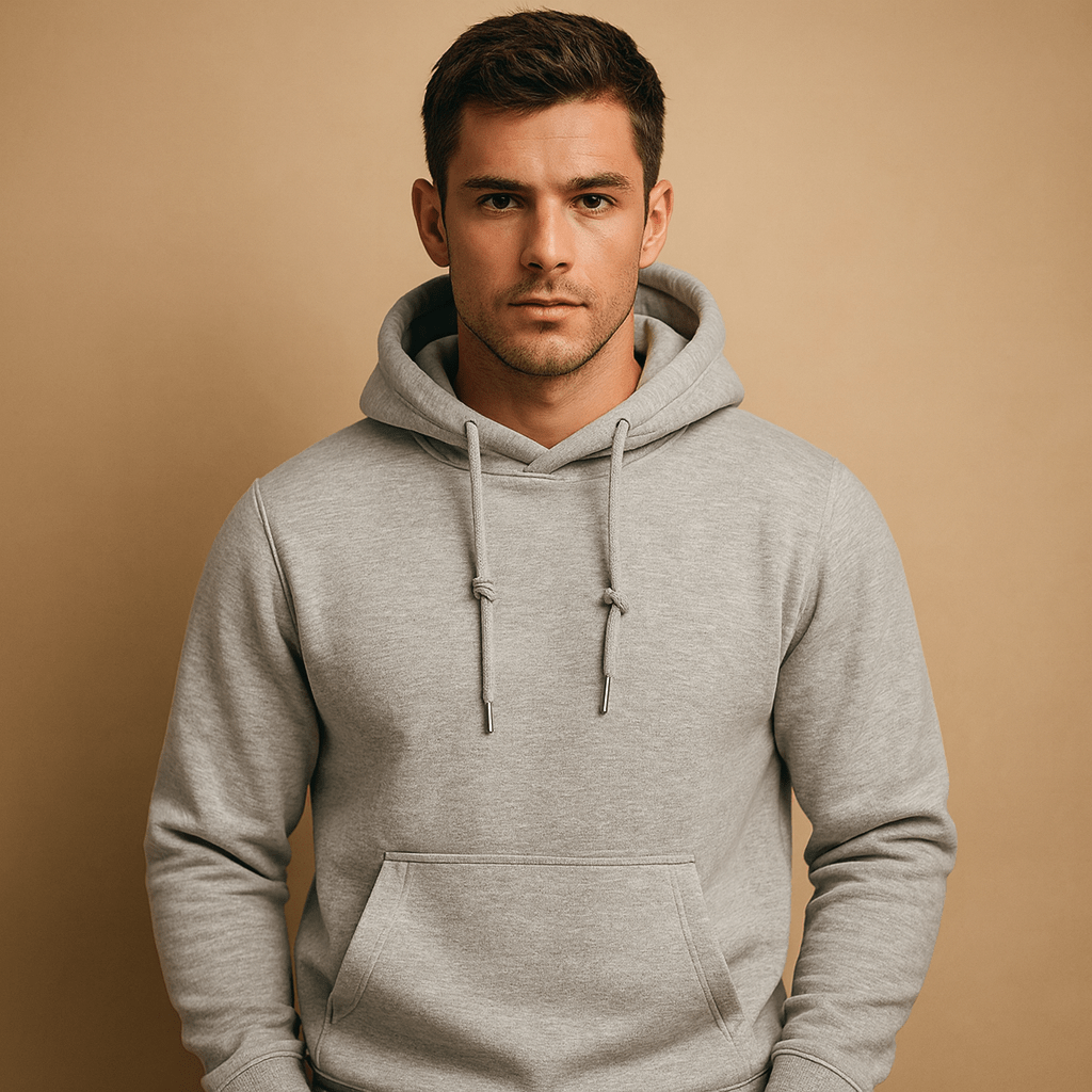 Men's Pullover Hoodie – Drawstring Hooded Sweatshirt
