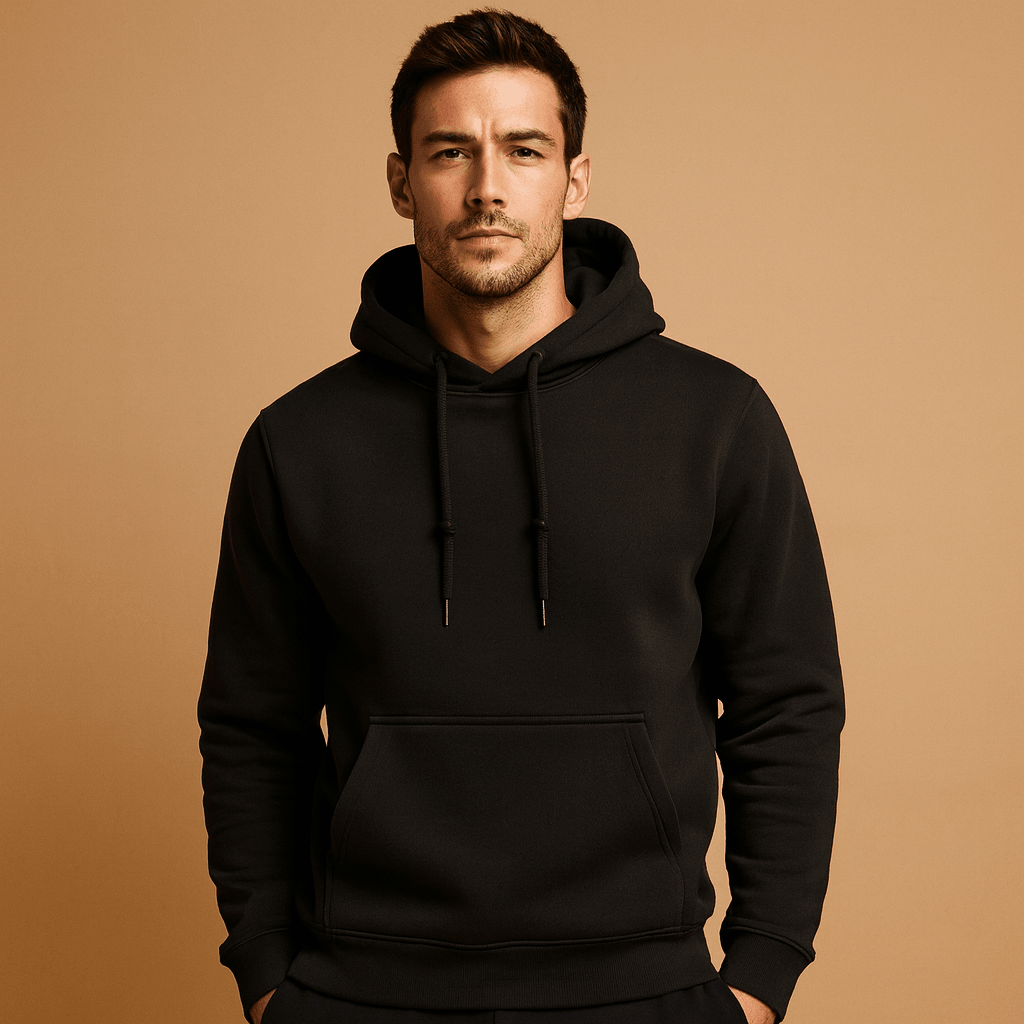 Men's Pullover Hoodie – Drawstring Hooded Sweatshirt