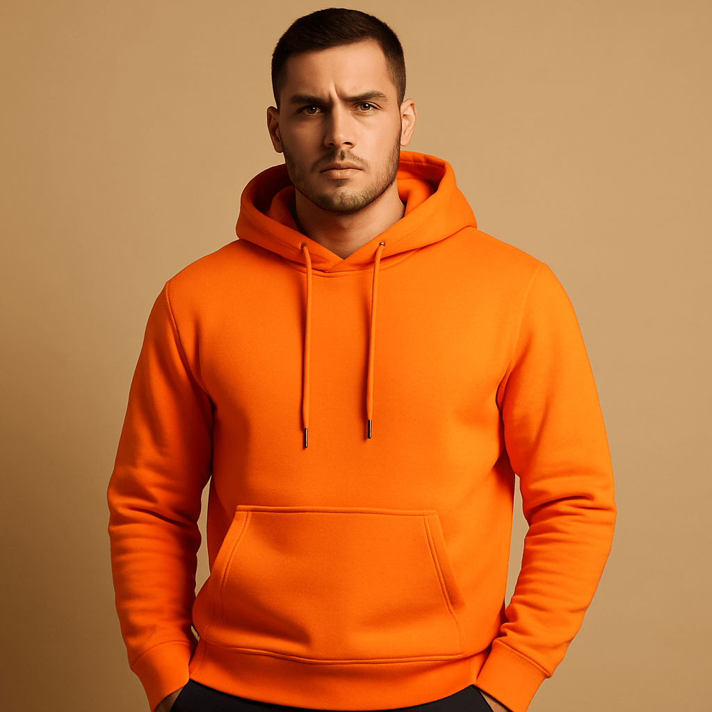 Men's Pullover Hoodie – Drawstring Hooded Sweatshirt