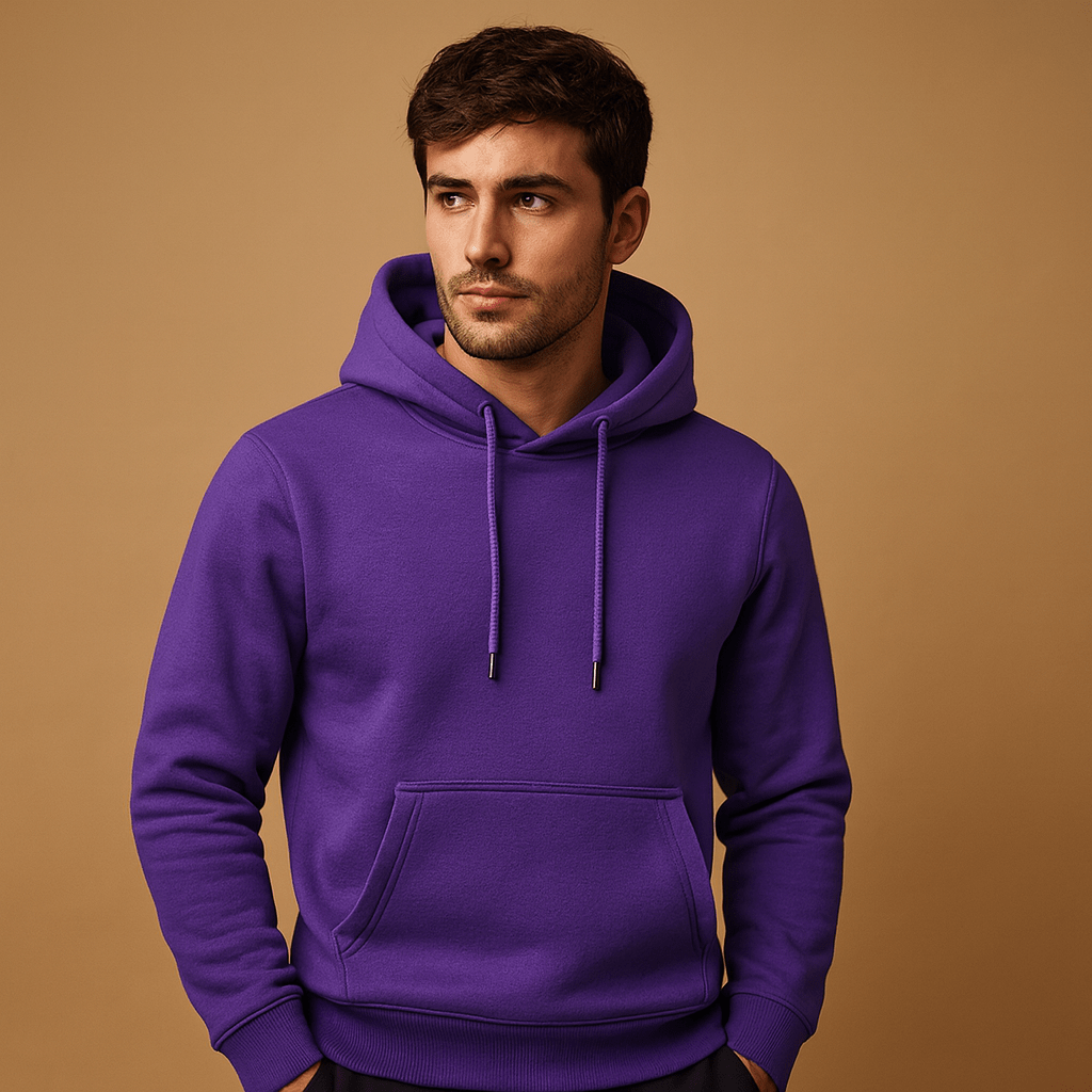 Men's Pullover Hoodie – Drawstring Hooded Sweatshirt