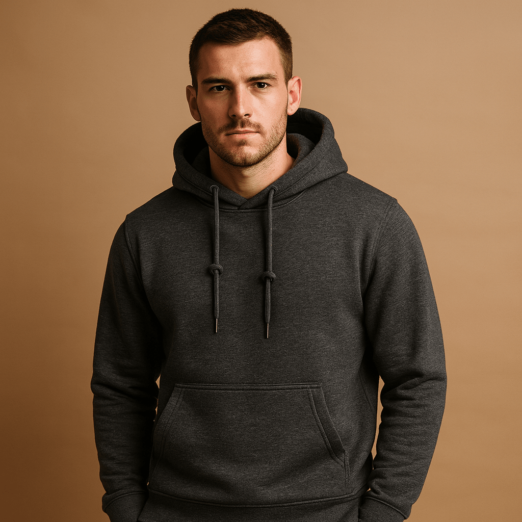 Men's Pullover Hoodie – Drawstring Hooded Sweatshirt