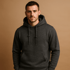 Men's Pullover Hoodie – Drawstring Hooded Sweatshirt