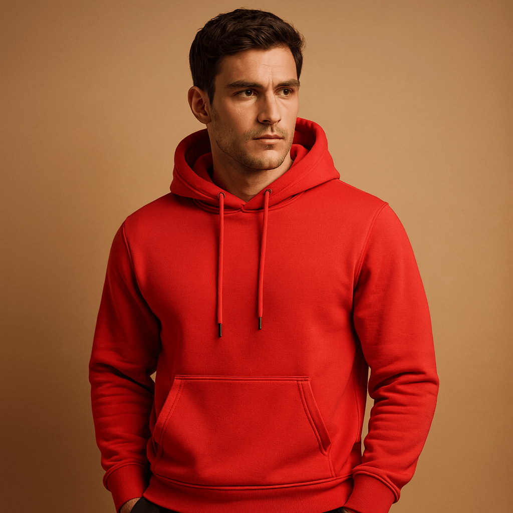 Men's Pullover Hoodie – Drawstring Hooded Sweatshirt