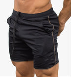 Men's Lightweight Athletic Shorts – Drawstring Elastic-Waist Training