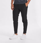 Men's Slim-Fit Stretch Trousers – Tapered Casual Pants
