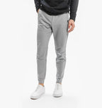 Men's Slim-Fit Stretch Trousers – Tapered Casual Pants