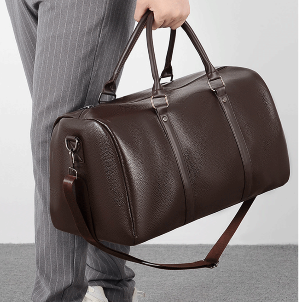 Men's Large Weekender Duffle Bag – Structured Travel Holdall