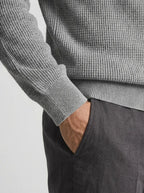 Men's Slim-fit Jumper with V-Neck