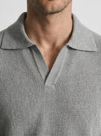 Men's Slim-fit Jumper with V-Neck
