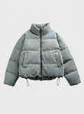 Men's Puffer Jacket with High Collar – Style 2