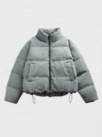 Men's Puffer Jacket with High Collar – Style 2