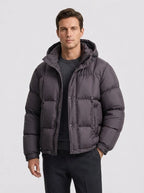 Men's Puffer Jacket with Hood – Style 6