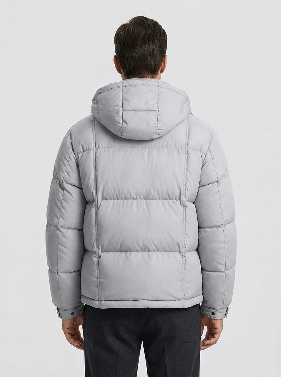 Men's Puffer Jacket with Hood – Style 6