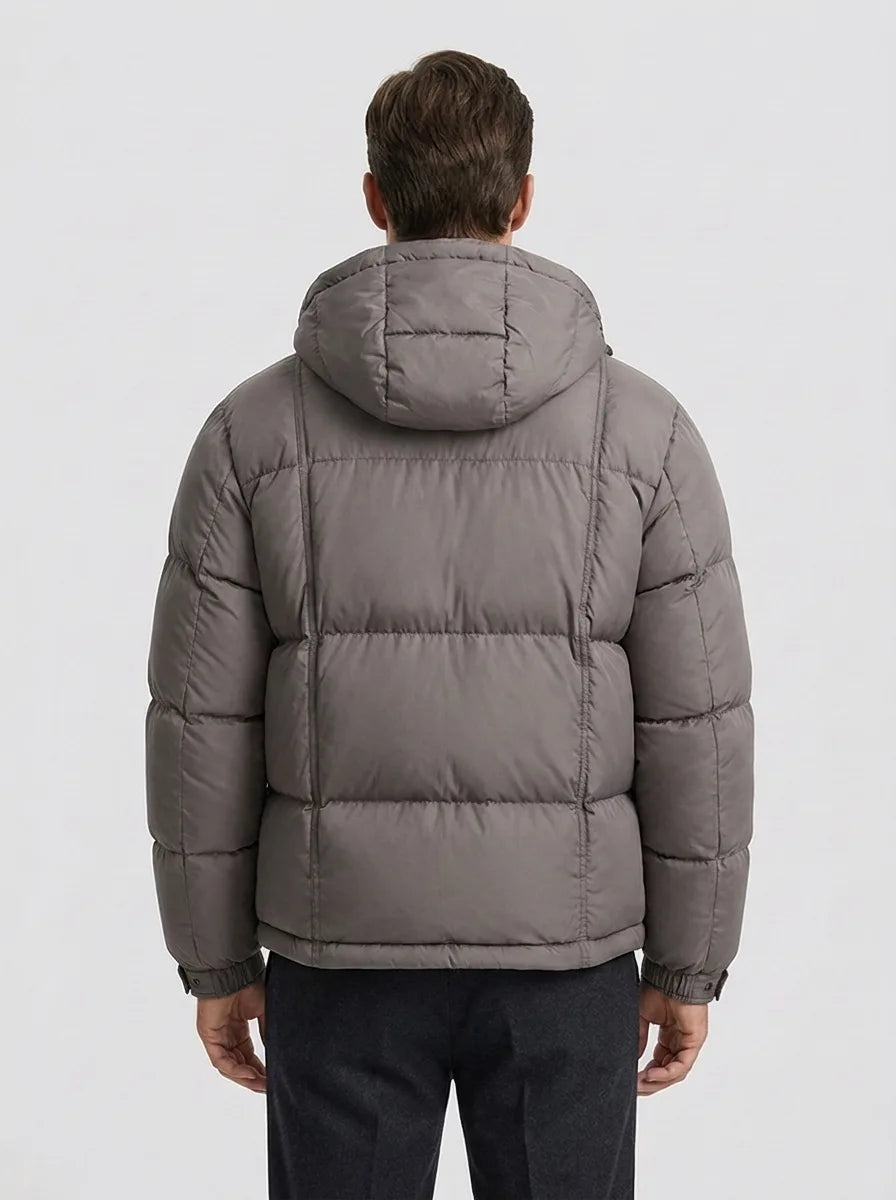 Men's Puffer Jacket with Hood – Style 6
