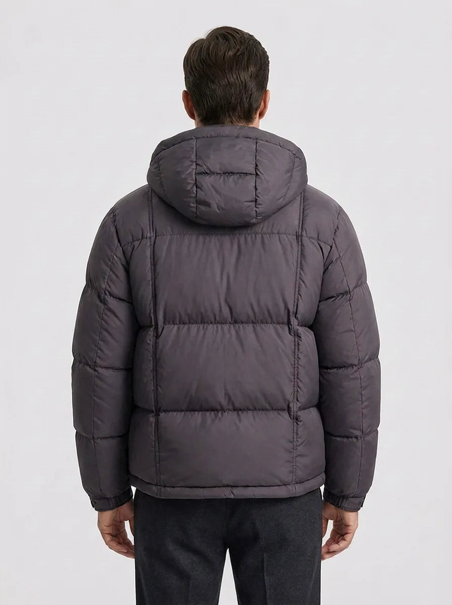 Men's Puffer Jacket with Hood – Style 6