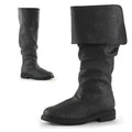Men's Tall leather-look Boots – Slouchy Knee-High Pull-On Boots