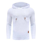 Men's Textured Knit Hoodie – Classic Pullover