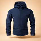 Men's Hooded Zip-Up Jacket – Slim Utility Layer