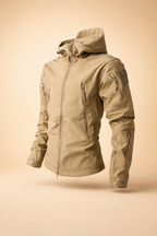 Men's Hooded Zip-Up Jacket – Slim Utility Layer