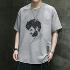 Men's Relaxed Fit Crew Neck T-Shirt