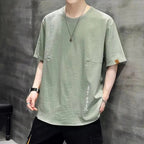 Men's Relaxed Fit Crew Neck T-Shirt
