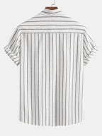 Men's Two-Tone Short Sleeve Co-Ord Set