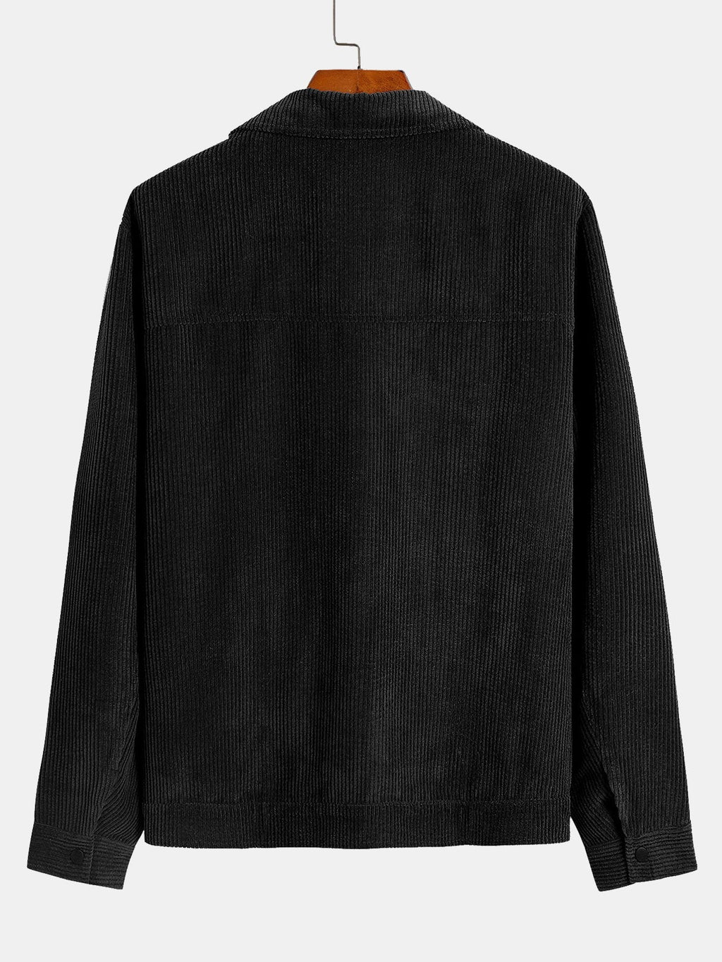 Men's Ribbed Corduroy Jacket with Chest Pockets